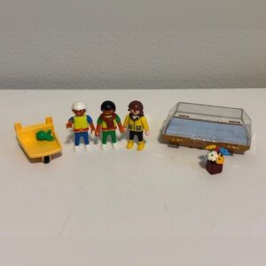 Playmobil Figures- 3 Men Plus